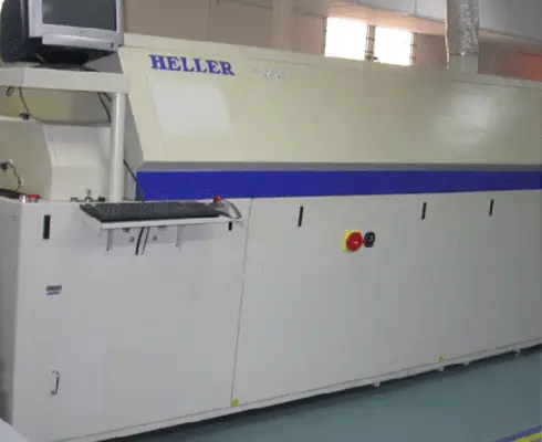 Heller reflow soldering machine