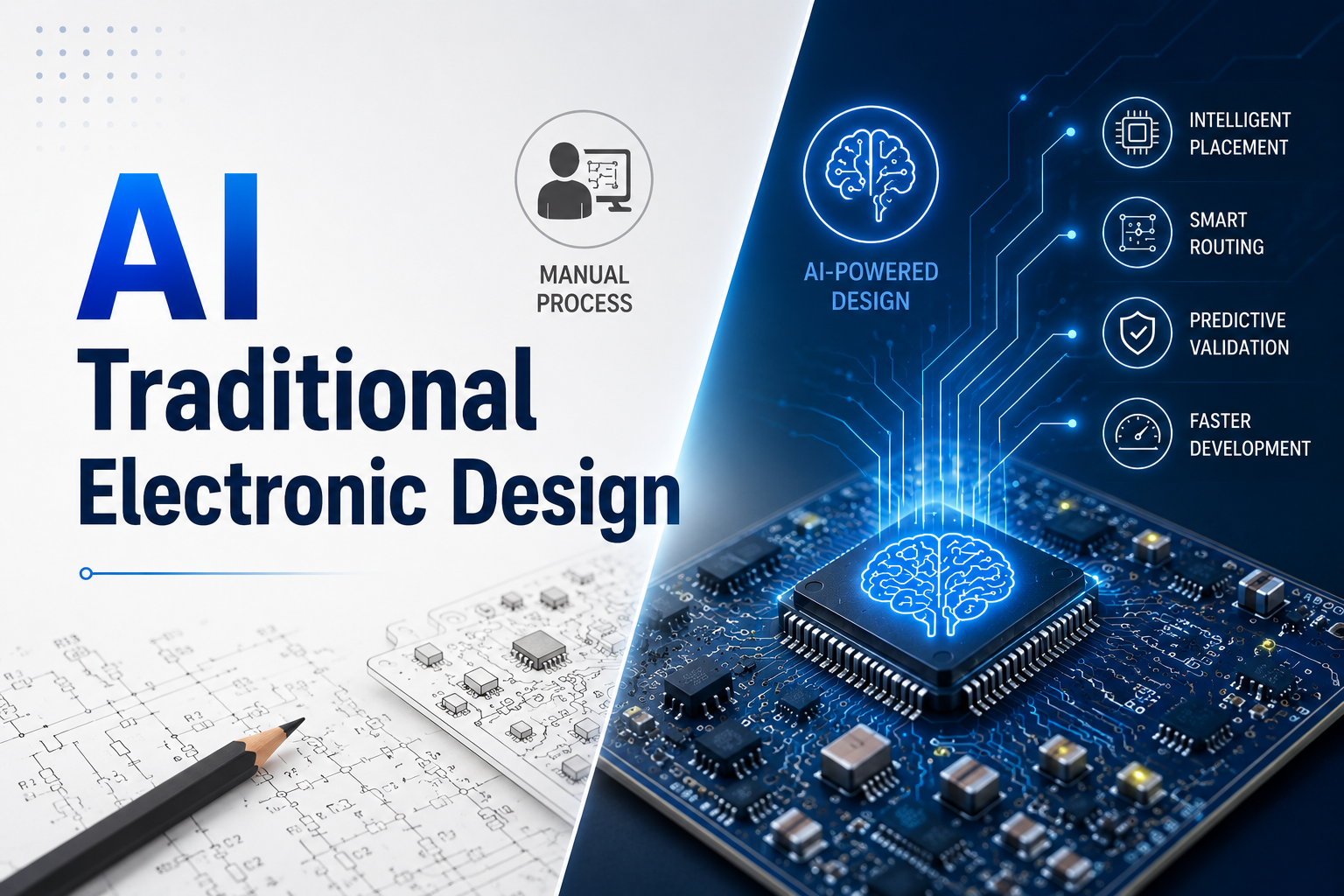 AI vs Traditional Electronic Design